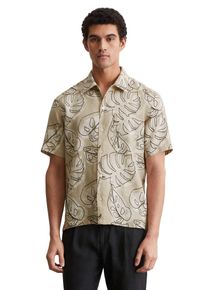 Marc O'Polo MARC O'POLO Herren Kurzarmhemd "aus reinem Leinen"multi, pure cashmere, casual, Gr. XL, unifarben, Obermaterial: 100% Leinen, Hemden