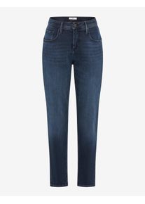 Brax Damen Five-Pocket-Hose Style MILEY S USED DARK BLUE, denim dunkelblau, Gr. 34
