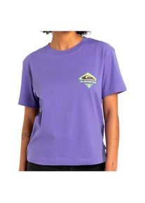 Quiksilver Standard S/S Tee T-Shirt Damen Freizeit (Gr XS |lila)