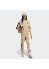 Herren Trainingsanzug "M 3S TR TT TS"warm sandstone, sportlich, Gr. XXL, adidas Sportswear, Obermaterial: 100% Polyester, Sportanzüge, Basic