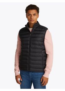 Tommy Hilfiger Herren Steppweste "CORE PACKABLE RECYCLED VEST", schwarz, casual, Gr. XL, Web, Obermaterial: 100% Nylon, Westen