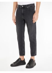 Herren Dad-Jeans "DAD JEAN", schwarz, casual, Gr. 32, Calvin Klein Jeans, unifarben, Denim/Jeans, Obermaterial: 100% Baumwolle, Jeans, im