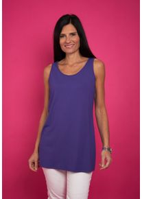 Seidel Moden Damen Shirttop, 46, lila, Obermaterial: 95% Viskose, 5% Elasthan, Tops, MADE IN GERMANY