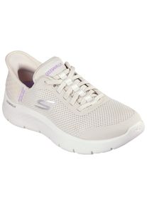 Skechers Damen Slip-On Sneaker "GO WALK FLEX-GRAND ENTRY", Gr. 37, weiß, Textil, sportlich, Schuhe, Slipper mit Slip-ins zum Schlupfen