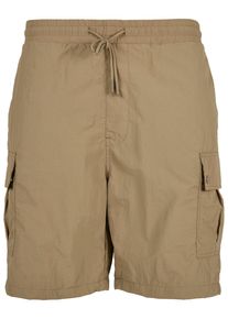 Urban Classics Herren Cargohose "Urban Classics Herren Nylon Cargo Shorts", grün, Gr. M, unifarben, 100% Polyester, Hosen