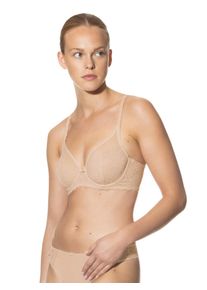 Mey Damen Bügel-BH "AMOROUS", Gr. 75, beige, Spitze, Obermaterial: 76% Polyamid, 24% Elasthan, casual, BHs, Grafische Spitze
