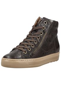 Paul Green Damen Sneaker "Paul Green Sneaker Glattleder", Gr. 39, braun, Glattleder, casual, Schuhe
