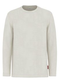 JOOP! JOOP JEANS Herren Langarmshirt "Darian", beige, casual, Gr. XXL, unifarben, Single Jersey, Obermaterial: 100% Baumwolle, Shirts, Mit