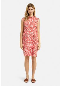 Smith & Soul SMITH & SOUL Damen Sommerkleidcream weiß print, casual, Gr. XS, bedruckt, gemustert, Material: 100% Baumwolle, Kleider, mit Taschen