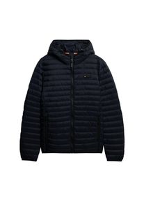 Superdry Herren Steppjacke "HOODED FUJI LITE JACKET", schwarz, modisch, Gr. XXXL, unifarben, Web, Steppware, Obermaterial: 100% Nylon, Jacken