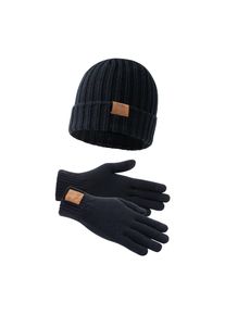 Lonsdale Unisex Mütze und Handschuh Set DEAZLEY