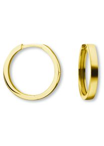 ONE ELEMENT Damen Paar Creolen "Ohrringe Creolen aus 333 Gelbgold Ø 16,0 x 2,0 mm", Damen, Gelbgold 333-Gold, gold, Gelbgold 333, Gold, Ohrringe,