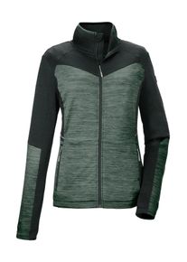 Killtec Damen Strickjacke "KOS 19 WMN FLX JCKT", grau, sportlich, Gr. 42, 93% Polyester 7% Elasthan, Strickjacken