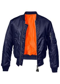 Brandit Herren Anorak "Brandit Herren MA1 Bomber Jacket", blau, casual, Gr. XL, unifarben, 100% Polyamid, Jacken