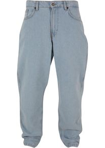 Karl Kani Herren Bequeme Jeans "Karl Kani Herren KK Small Signature Tapered Five Pocket Denim", blau, casual, Gr. 28, unifarben, 100% Baumwolle, Jeans