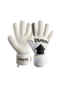 Reusch Damen Torwarthandschuhe "Legacy Arrow Silver", weiß, sportlich, Gr. 8, mehrfarbig, 52% Elastodien, 34% Polyester, 3% Polyurethan, 1%