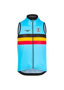 Bioracer Belgium Icon Wind Gilet Fahrradweste Herren (Gr L |blau)