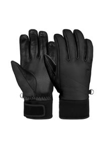 Reusch Damen Skihandschuhe "Juliette", schwarz, feminin, Gr. 6,5, mehrfarbig, 35% Polyester, 5% Polyurethan, Handschuhe, aus verschiedenen Lederarten