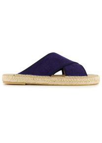 Espadrij Croisette Linen Sandalen Herren (Gr 45 |beige/blau)