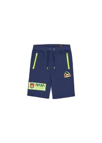 Herren Sweatshorts "Alpha Industries Men - Shorts Mars Neon Short", blau, Gr. M, Alpha Industries, Obermaterial: 80% Baumwolle, 20% Polyester, Hosen