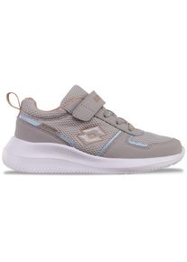 Lotto Kinder Sneaker, Gr. 30, grau, Synthetik, Kunstfaser, mehrfarbig, sportlich, Schuhe, - besonders leicht & bequem