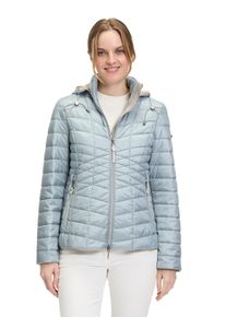 Gil Bret Damen Steppjacke, blau, casual, Gr. 46, unifarben, Web, Obermaterial: 100% Polyamid, Jacken, mit Kapuze