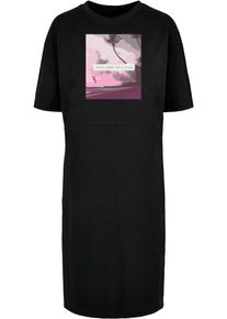 Merchcode Damen Shirtkleid "Merchcode Damen", schwarz, klassisch, Gr. 4XL, 100% Baumwolle, Kleider