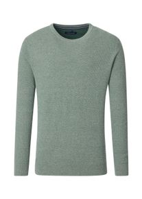 Casamoda Herren Strickpullover "Casamoda Pullover uni", grün, Gr. XL, 100% Baumwolle, Pullover
