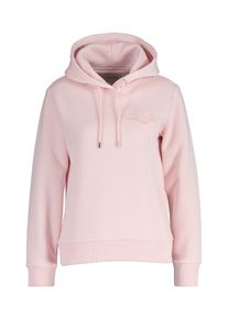 Gant Damen Hoodie "REG TONAL SHIELD HOODIE", rot, casual, Gr. XL, Sweatware, Obermaterial: 78% Baumwolle, 22% Polyester, Sweatshirts, Ton in Ton