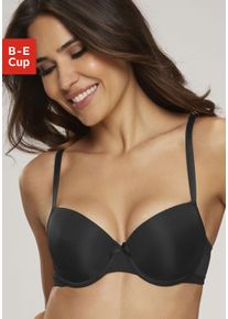 s.Oliver Damen Schalen-BH, Gr. 85, schwarz, Microtouch, Obermaterial: 60% Polyamid, 35% Polyester, 5% Elasthan, Basic, BHs, mit Bügel und nahtlos