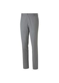 Puma Herren Golfhose "Dealer Tailored Golfhose Herren", grau, Gr. 32, unifarben, Obermaterial: 100% Polyester; Tasche u2013 Oben: 100% Polyester,
