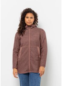 Jack Wolfskin Damen Funktionsmantel "TANNENSPUR COAT W", rosa, Gr. XS, 1. OBERSTOFF 100% POLYESTER 2. OBERSTOFF 100% POLYAMID FUTTER 100% POLYESTER,