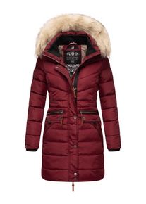 Navahoo Damen Steppmantel "Paula", rot, modisch, Gr. L, Oberstoff: 100% Polyester, Futter: 100% Polyester, Wattierung: 100% Polyester, Ärmelfutter: