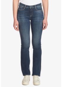 Damen Bequeme Jeans "POWERB", blau, Gr. 27, Le Temps Des Cerises, 92% Baumwolle, 6% Synthetik, 2% Elasthan, Jeans, mit leicht ausgestellten Beinen