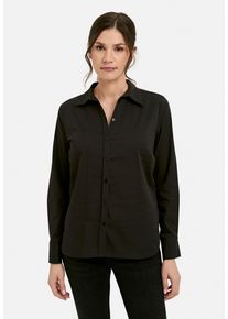 Smith & Soul SMITH & SOUL Damen Langarmbluse, schwarz, casual, Gr. XL, unifarben, Material: 70% Baumwolle, 27% Polyester, 3% Elasthan, Blusen
