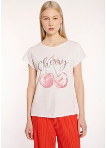 Haily's HAILY’S Damen T-Shirt "SS C TP Sv44enja"8009 rot cherry, feminin, Gr. XXL, bedruckt, Jersey, Obermaterial: 100% Baumwolle, Shirts