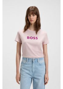 BOSS Orange T-Shirt »Elogo Premium Damenmode«, mit BOSS-Schriftzug