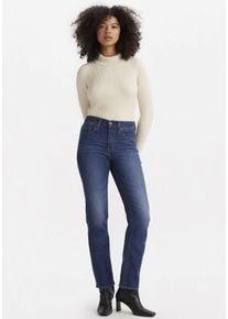 Levi's LEVI'S Damen Straight-Jeans "724 High Rise Straight"chelsea carbon glow, casual, Gr. 27, Jeans, Obermaterial: 80% Baumwolle, 19% Polyester, 1%