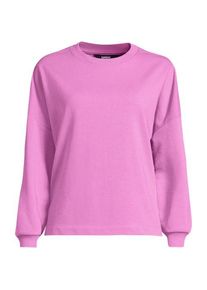 LANDS' END Leichtes Sweatshirt, Damen,  Pink, by Lands' End