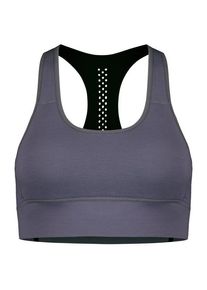 Sport-BH Mons Royale Stratos Merino Shift Sports Bra Damen (Gr S |blau)