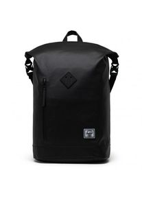 HERSCHEL Roll Top Daypack (Größe 23 l |schwarz)