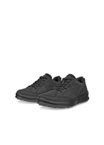 Ecco Herren Sneaker "ByWay 2.0", Gr. 43, schwarz, Nubukleder, sportlich, Schuhe, Outdoorschuh, Freizeitschuh, Halbschuh mit gepolstertem Schaftrand