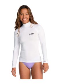 Billabong Damen T-Shirt "Tropic Surf", weiß, Gr. M, 86% Polyester, 14% Elasthan, Shirts