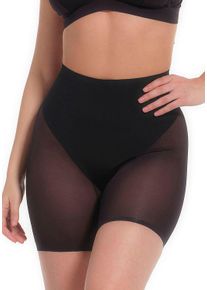Damen Shapinghose, MAGIC BODYFASHION, Gr. M, schwarz, Mesh, Stoff, Obermaterial: 83% Polyamid, 17% Elasthan, unifarben, Unterhosen, nahtloses Design
