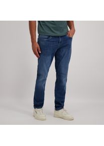 Cars Jeans Herren Regular-fit-Jeans "Jeans Douglas", blau, modisch, Gr. 34, Abriebeffekte, Denim/Jeans, Obermaterial: 99% Baumwolle, 1% Elasthan,