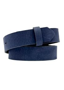 Damen Ledergürtel, blau, casual, Gr. 95, RETTUNGSRING BY SHOWROOM 019, Rindsleder, Gürtel