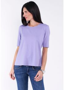 Seidel Moden Damen T-Shirt, 54, lila, Jersey, Obermaterial: 95% Viskose, 5% Elasthan, Shirts, MADE IN GERMANY