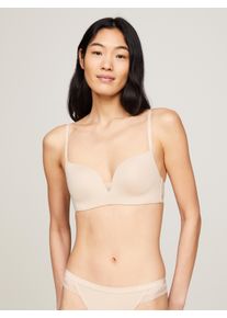 Damen Push-up-BH "WIRELESS PUSH UP", Tommy Hilfiger Underwear, Gr. 80, beige, Jersey, Obermaterial: 79% Polyamid, 21% Elasthan, unifarben, casual,