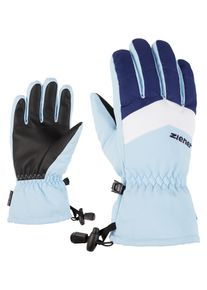 Ziener Kinder Skihandschuhe "LETT AS ", blau, Gr. 7, Kunstfaser, Handschuhe