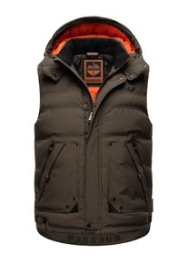 STONE HARBOUR Herren Steppweste "Egoor", grau, sportlich, Gr. S, Oberstoff: 94, 5% Polyester, 5, 5% Elasthan, Futter: 100% Polyester, Wattierung: